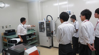 情報電子機械科体験