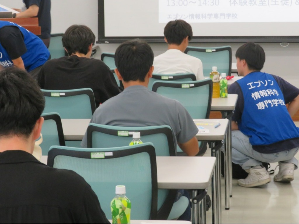 休憩中