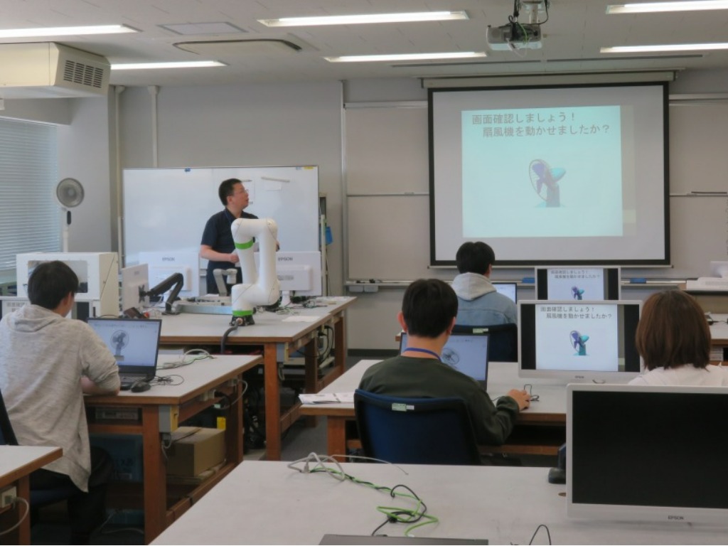電子機械科体験教室