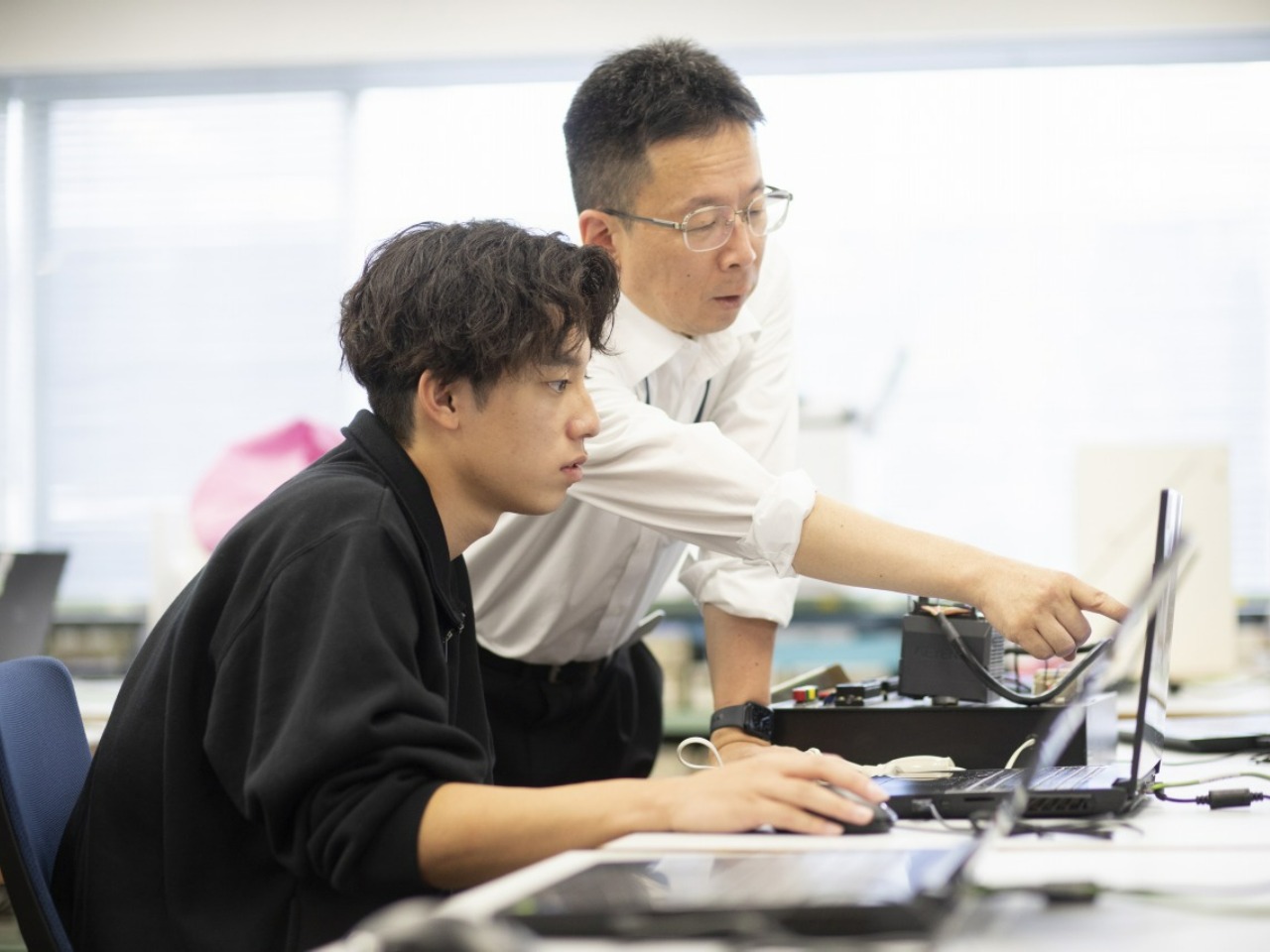 各科の先生のフォロー