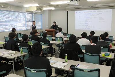 先輩スピーチ