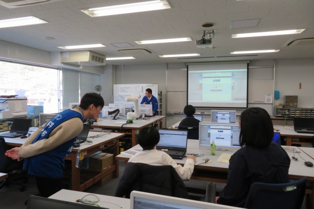 体験教室(情報電子機械科)