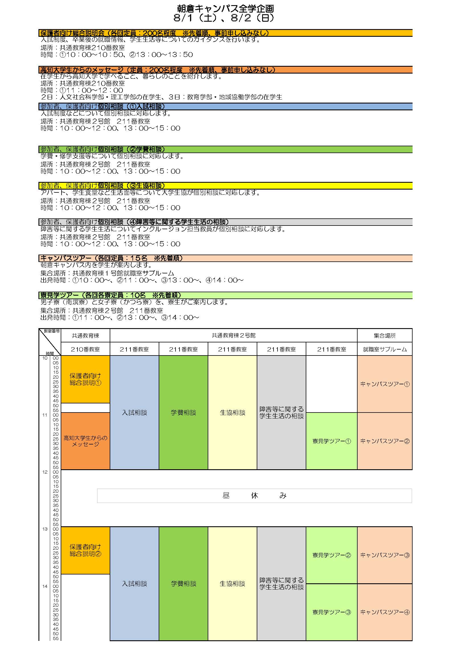 全学企画（朝倉キャンパス）