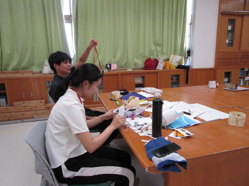 展示会作品作り