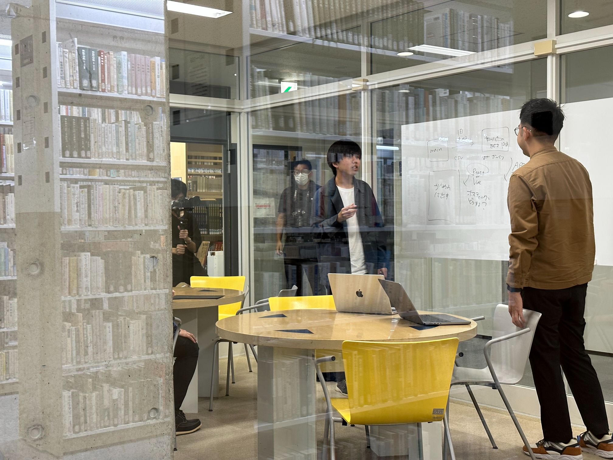 収録風景の様子