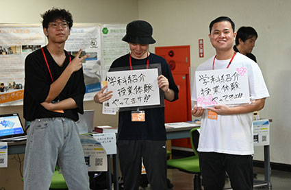 教室前相談の様子