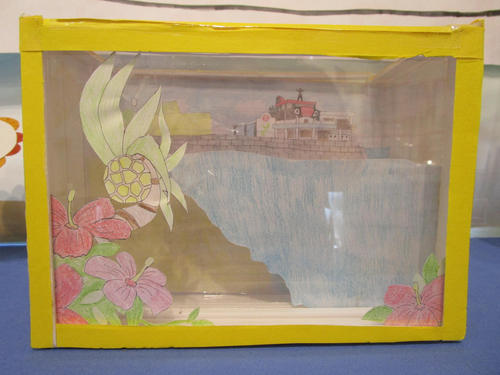 海中道路の干潟(パノラマボックスづくり)