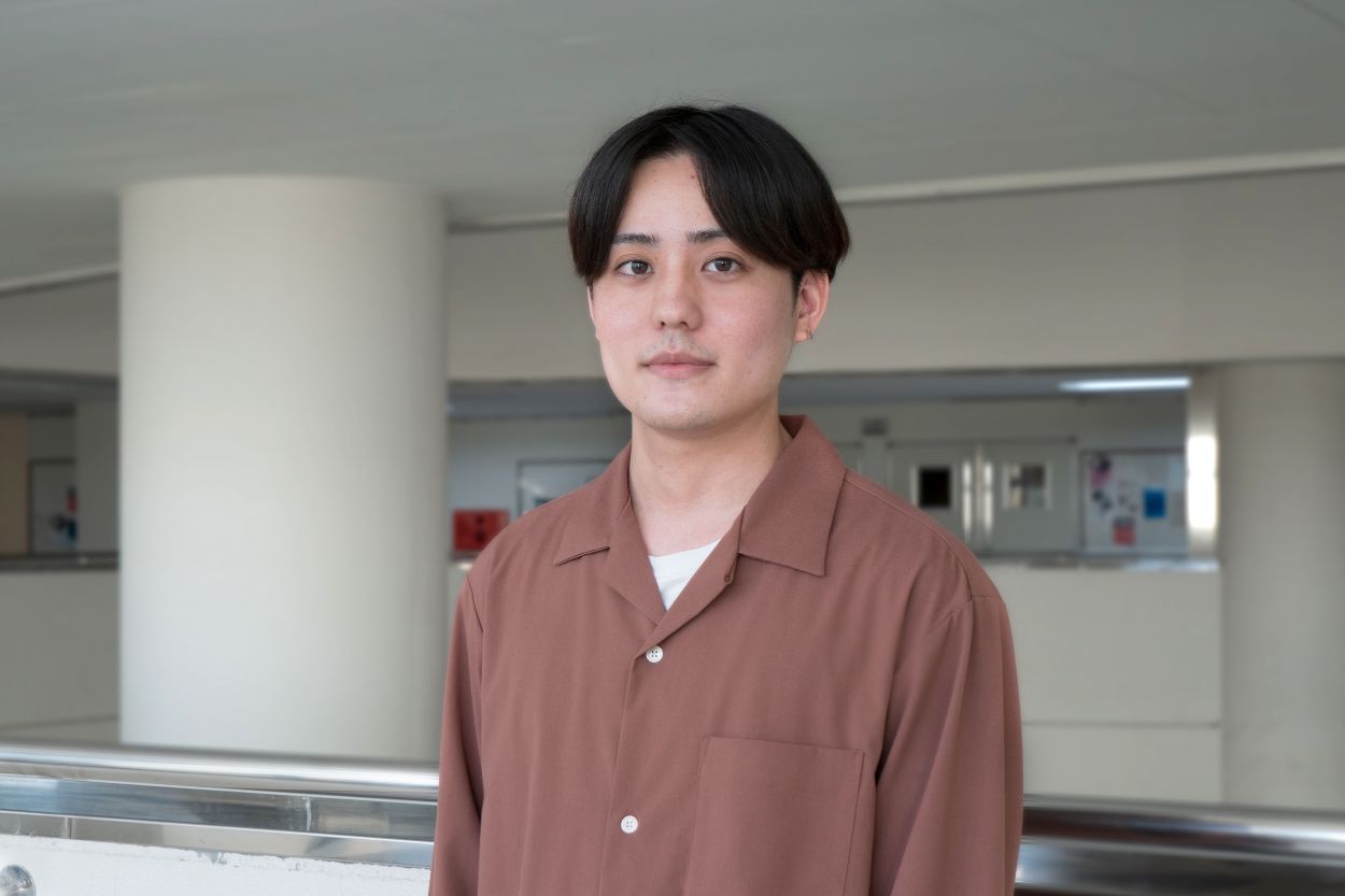 株式会社コナミデジタルエンタテインメントに内定した産業情報学科饒平名佑哉さん