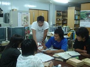 博物館実習の様子