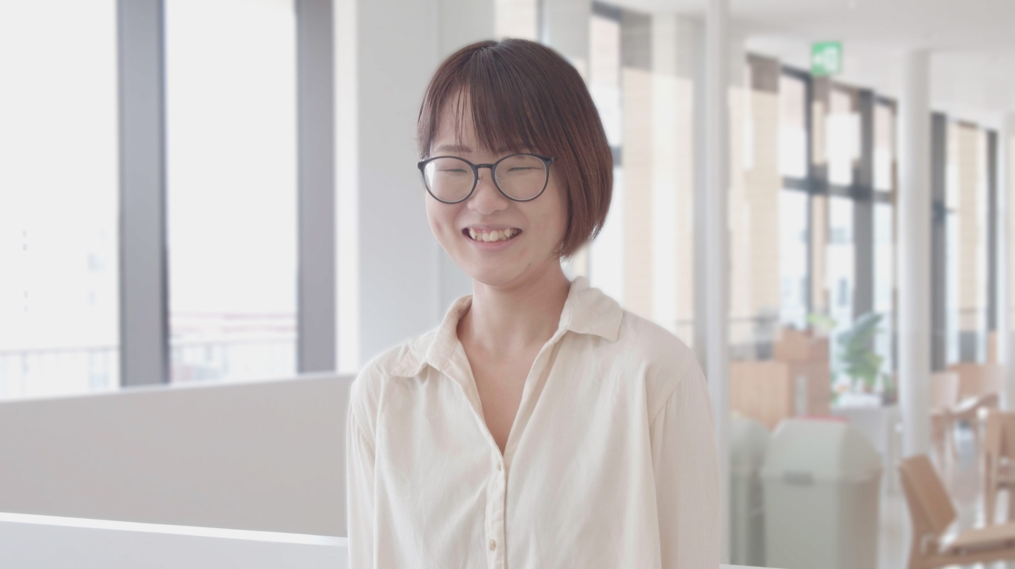 株式会社カプコンに内定した産業情報学科榎木丸奈々さん