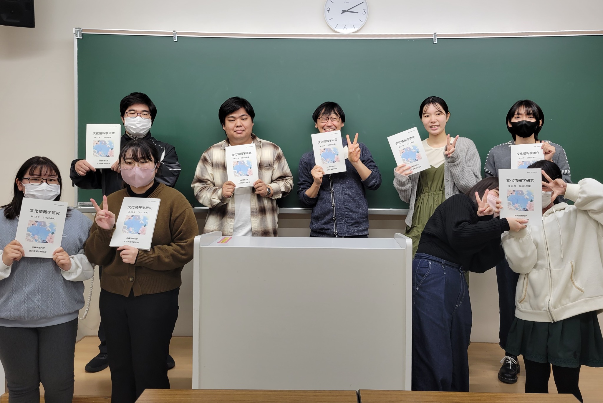 文化情報学研究室でも卒業研究報告会が開催されました！ 卒論集