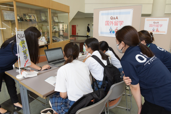 相談ブースの様子