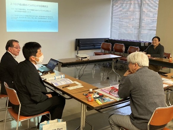 熊本県観光連盟でのヒアリング調査①