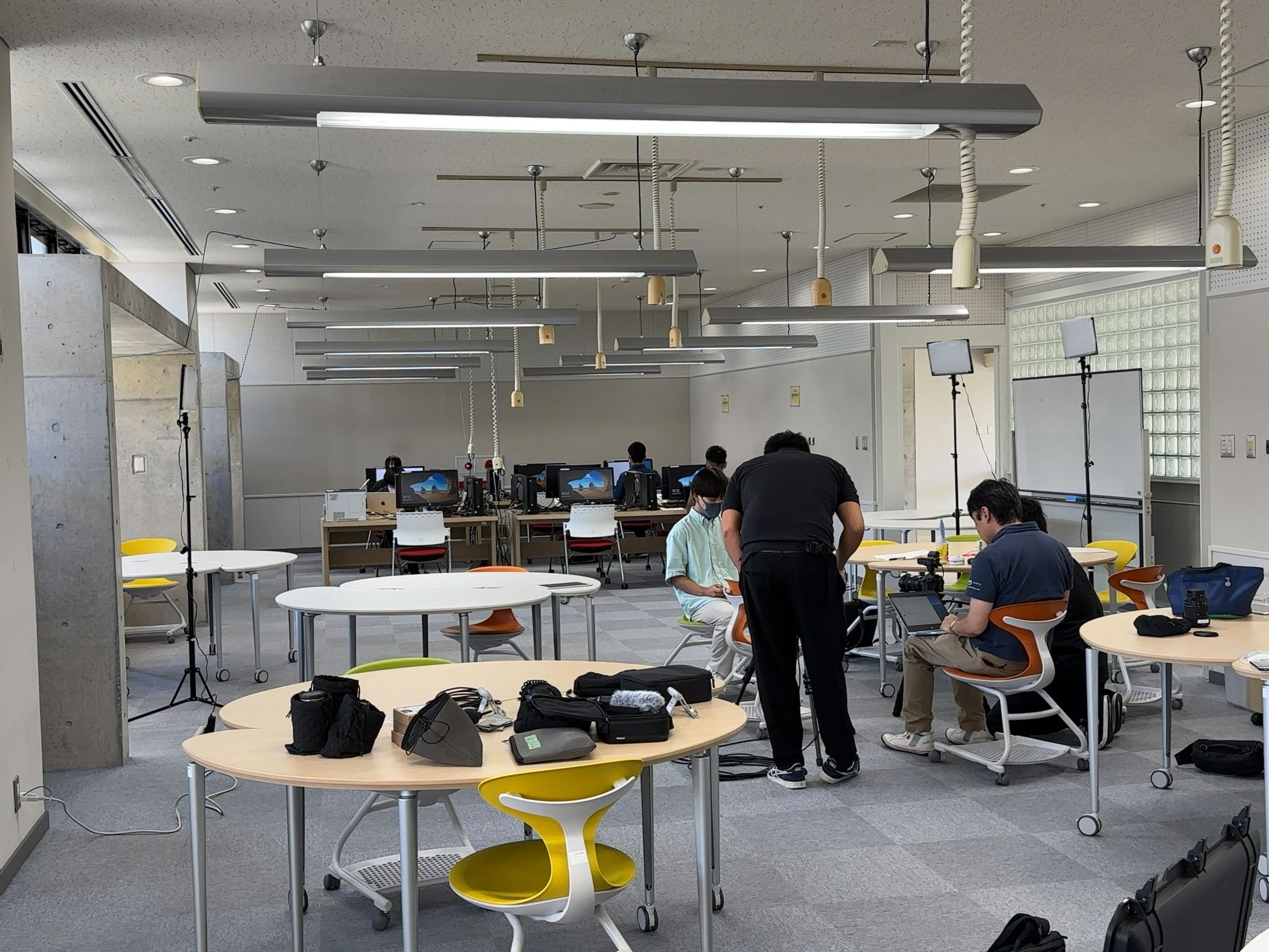 収録風景の様子