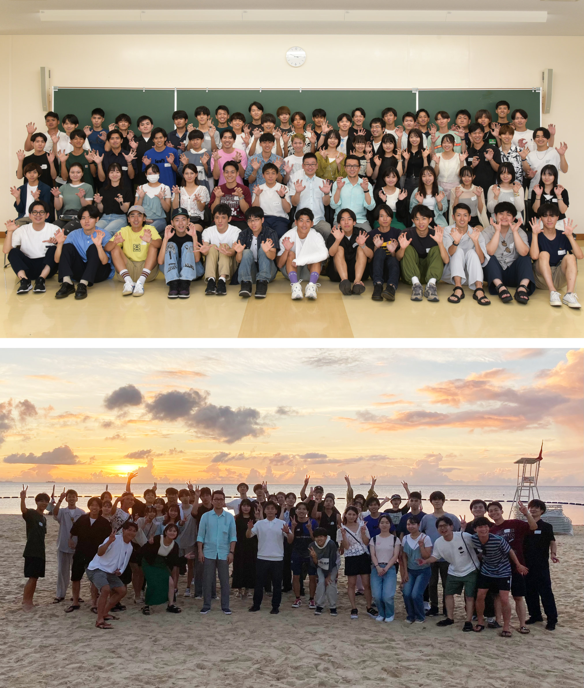 経済学科高ゼミと明治大学学生のみなさん