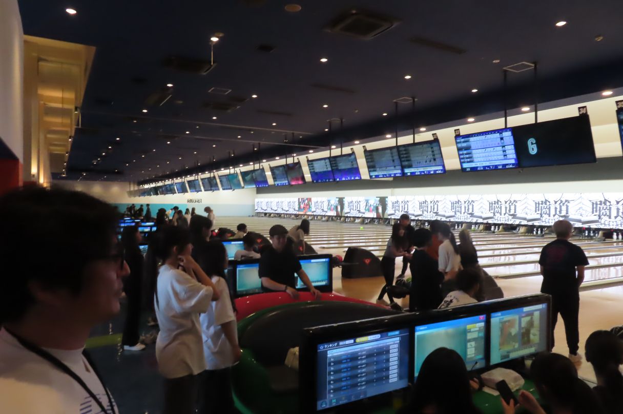 ボーリング風景