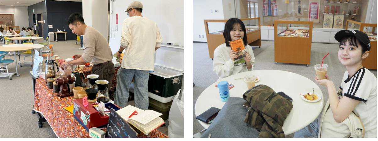 カフェの様子①