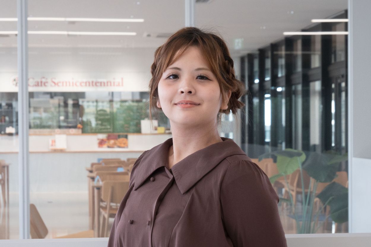 株式会社コナミデジタルエンタテインメント内定した産業情報学科島袋舞優さん