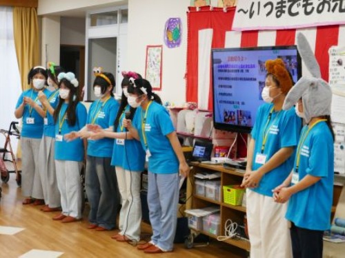 聖泉大学 学生地域連携交流委員会 デイサービス交流会