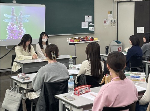 聖泉大学　別科助産専攻　帯祝い安産祈願　オレンジリボン運動