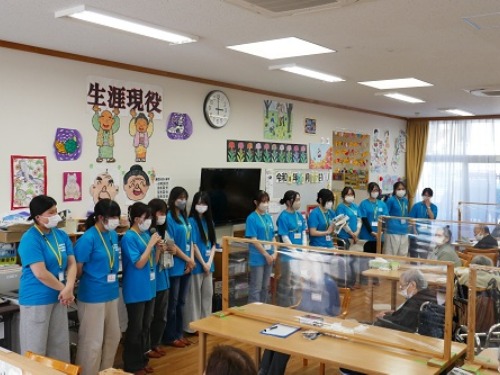 聖泉大学　学生地域連携交流委員会　JA東びわこデイサービスセンター