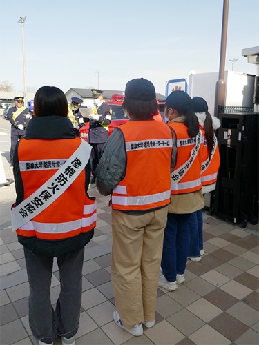 聖泉大学 学生機能別消防団