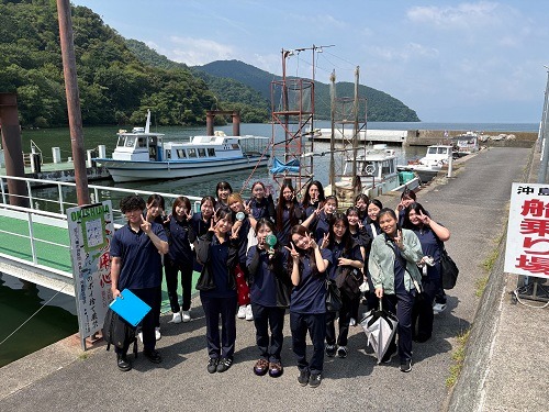 聖泉大学　看護学部　地域枠　沖島　課外研修