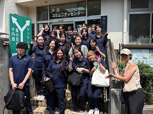 聖泉大学　看護学部　地域枠　沖島　課外研修