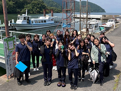 聖泉大学　看護学部　地域枠　沖島　課外研修