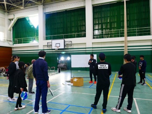 聖泉大学 びわ湖東北部地域連携協議会 スポーツ体験会