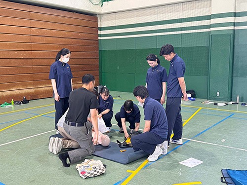 聖泉大学 看護学部 普通救命講習 防災士
