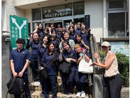 聖泉大学　看護学部　地域枠　沖島　課外研修