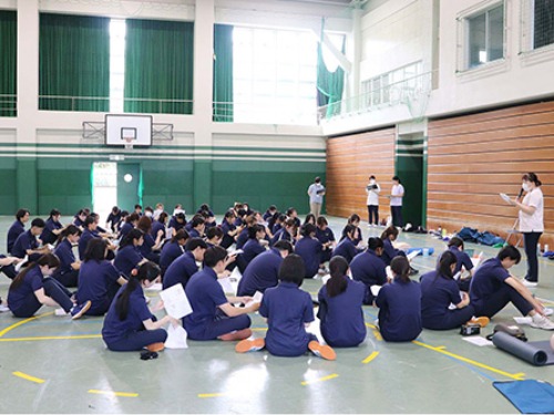 聖泉大学 看護学部 普通救命講習 防災士