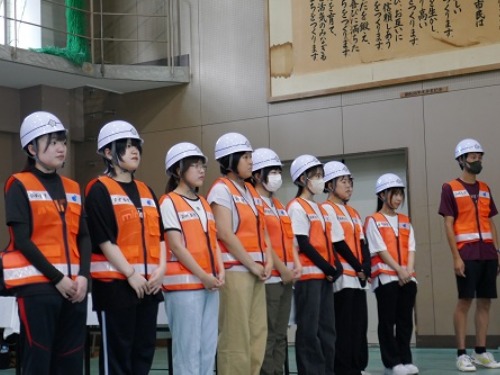 聖泉大学 地域連携交流センター 防災訓練