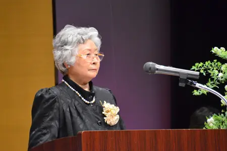 学長式辞