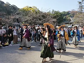 聖泉大学 人間学部 ひこねの城まつりパレード