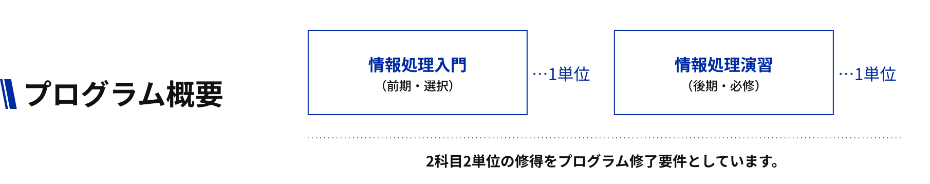 プログラム概要