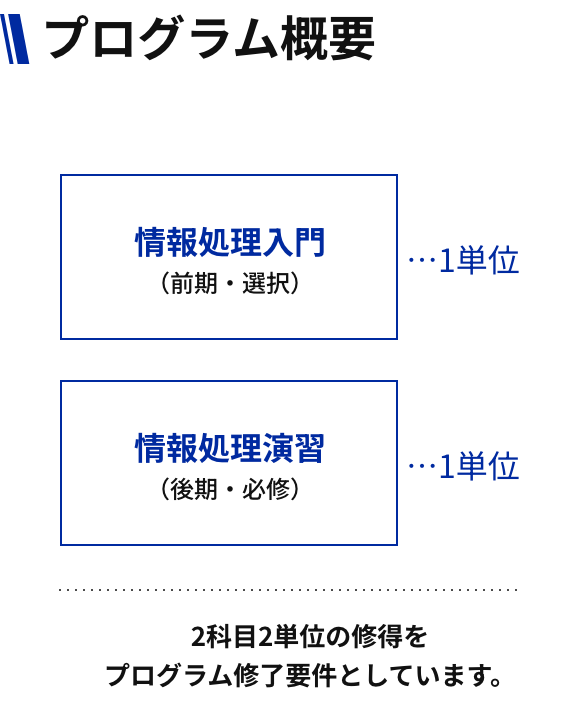 プログラム概要