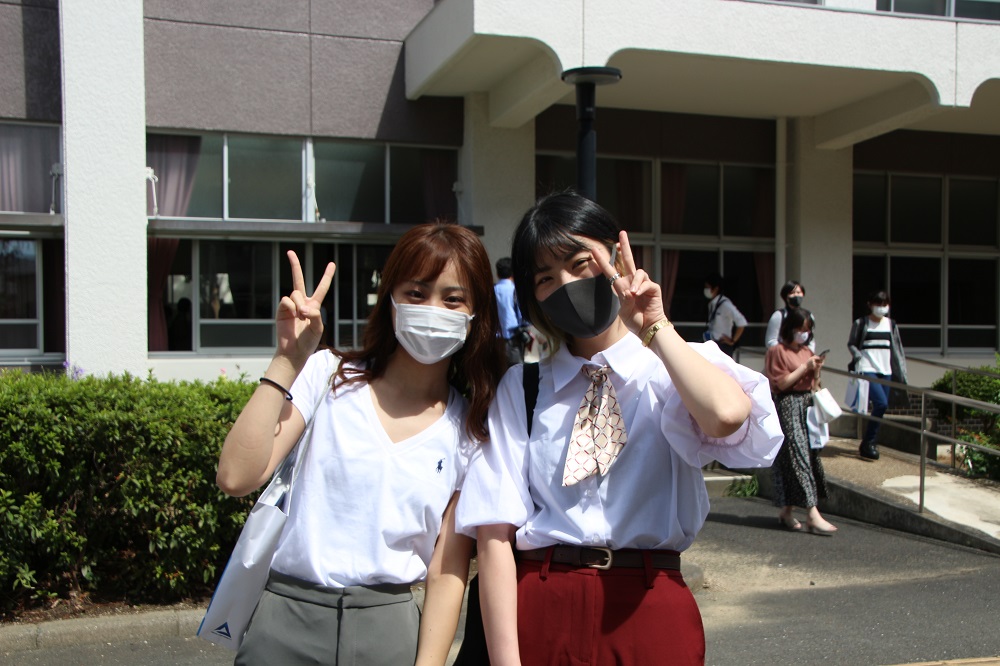 笑顔溢れる短期大学部新入生2020ウェルカムフェスタ