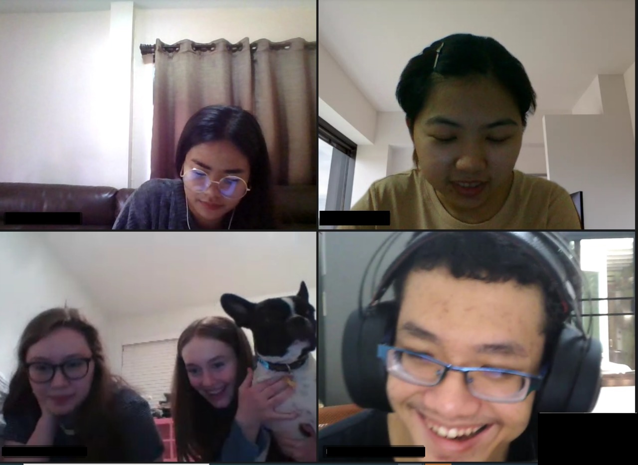 協定校で日本語を学習している学生たち