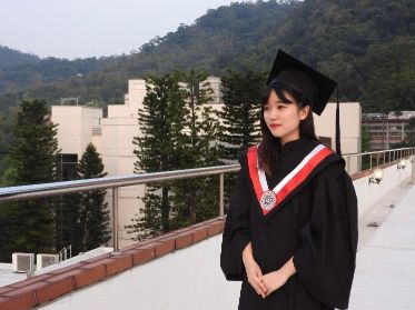 東呉大学(台湾・台北市)にて