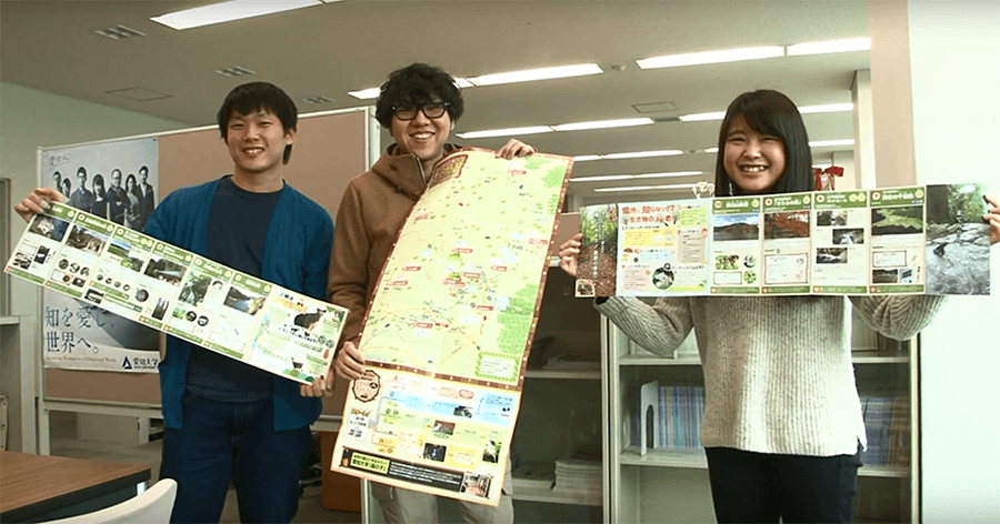 地域政策学部 学生地域貢献事業グループ「森の子」