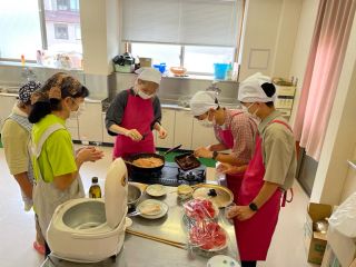 クッキング風景