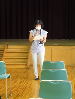 主催者挨拶:上田純子法務研究科長