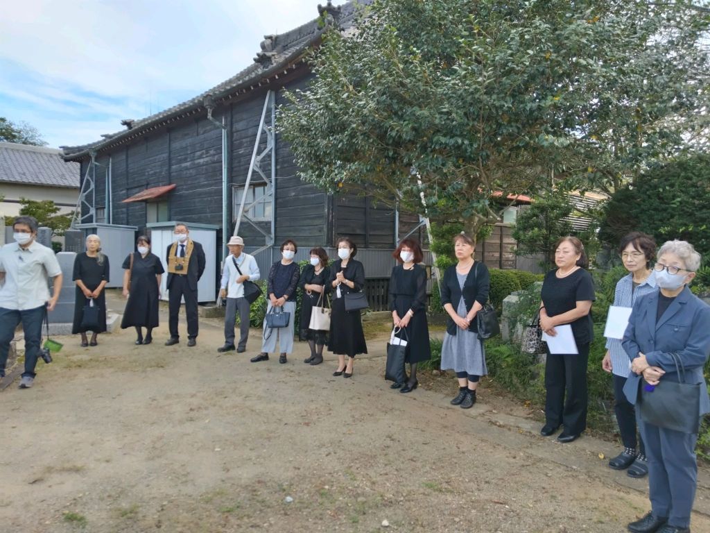 墓前にて「梢の歌」