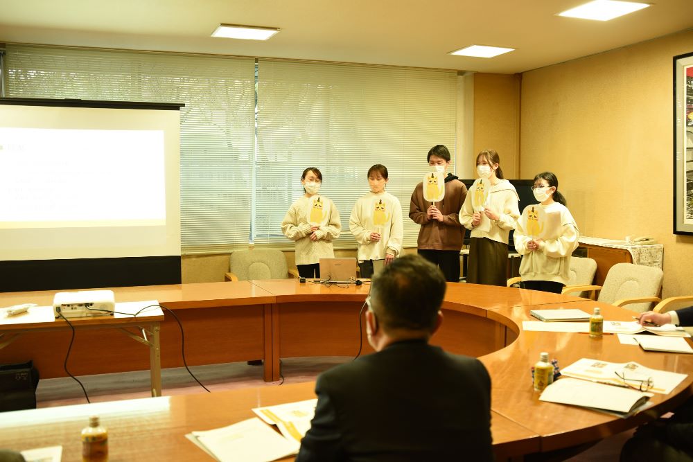 プレゼン風景①