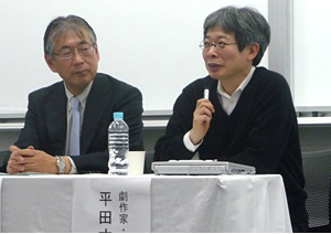 平田オリザ氏によるシンポジウム