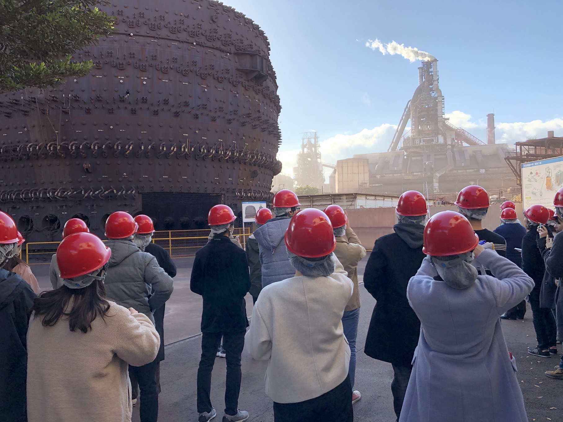 日本製鉄見学①