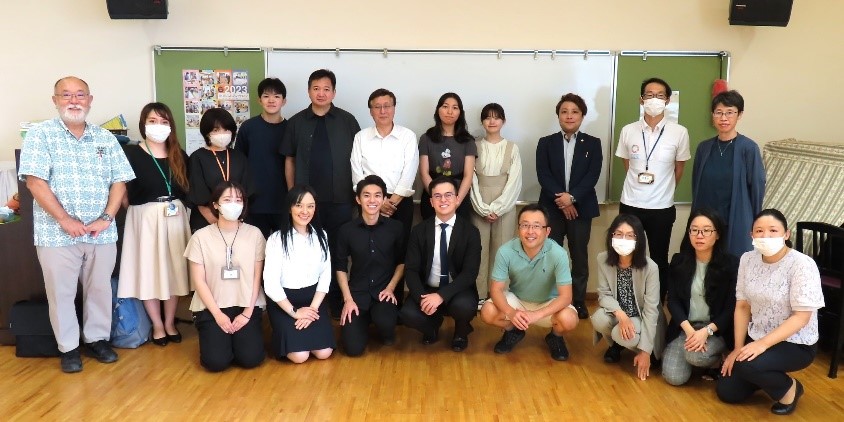 最後に集合写真を撮りました。