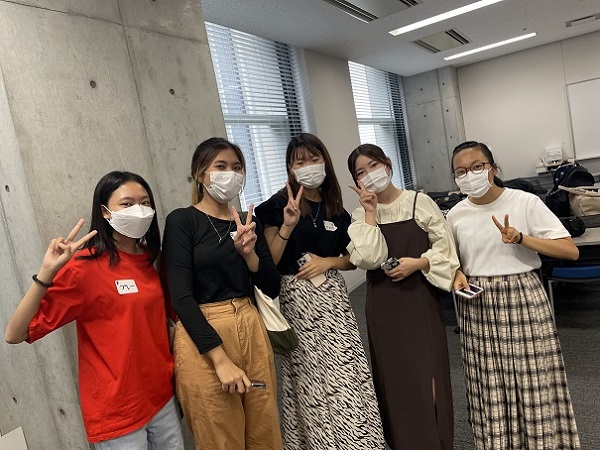 Welcome Party 終了後の一コマ②